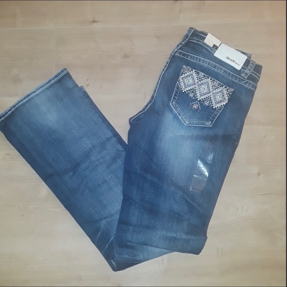 💖 Embellished diamond back jeans - Picture 3 of 6